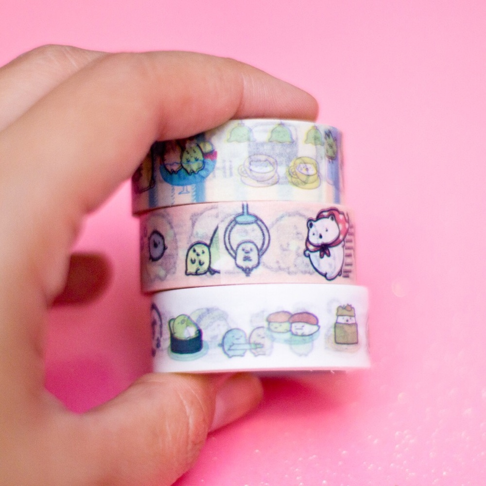 Kawaii Sumikko Gurashi Washi Tape Bundle - Picture 3 of 4
